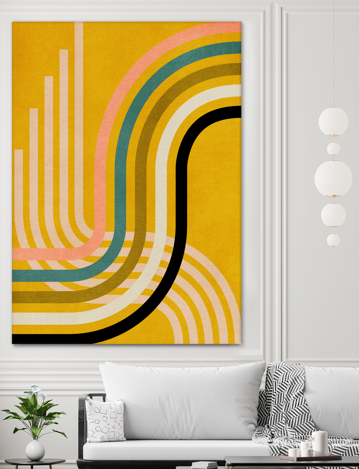 Rainbow Suns 9 Kopie by Ana Rut Bre on GIANT ART - abstract abstract