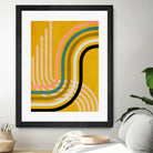 Rainbow Suns 9 Kopie by Ana Rut Bre on GIANT ART - abstract abstract