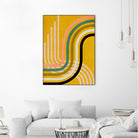 Rainbow Suns 9 Kopie by Ana Rut Bre on GIANT ART - abstract abstract