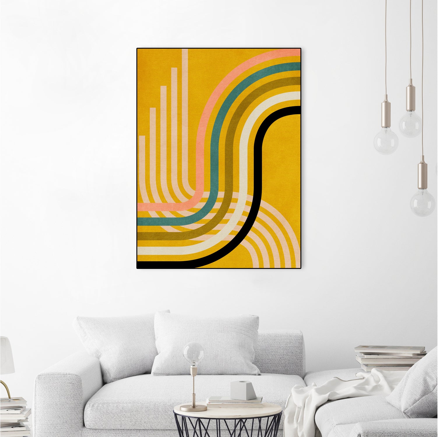 Rainbow Suns 9 Kopie by Ana Rut Bre on GIANT ART - abstract abstract