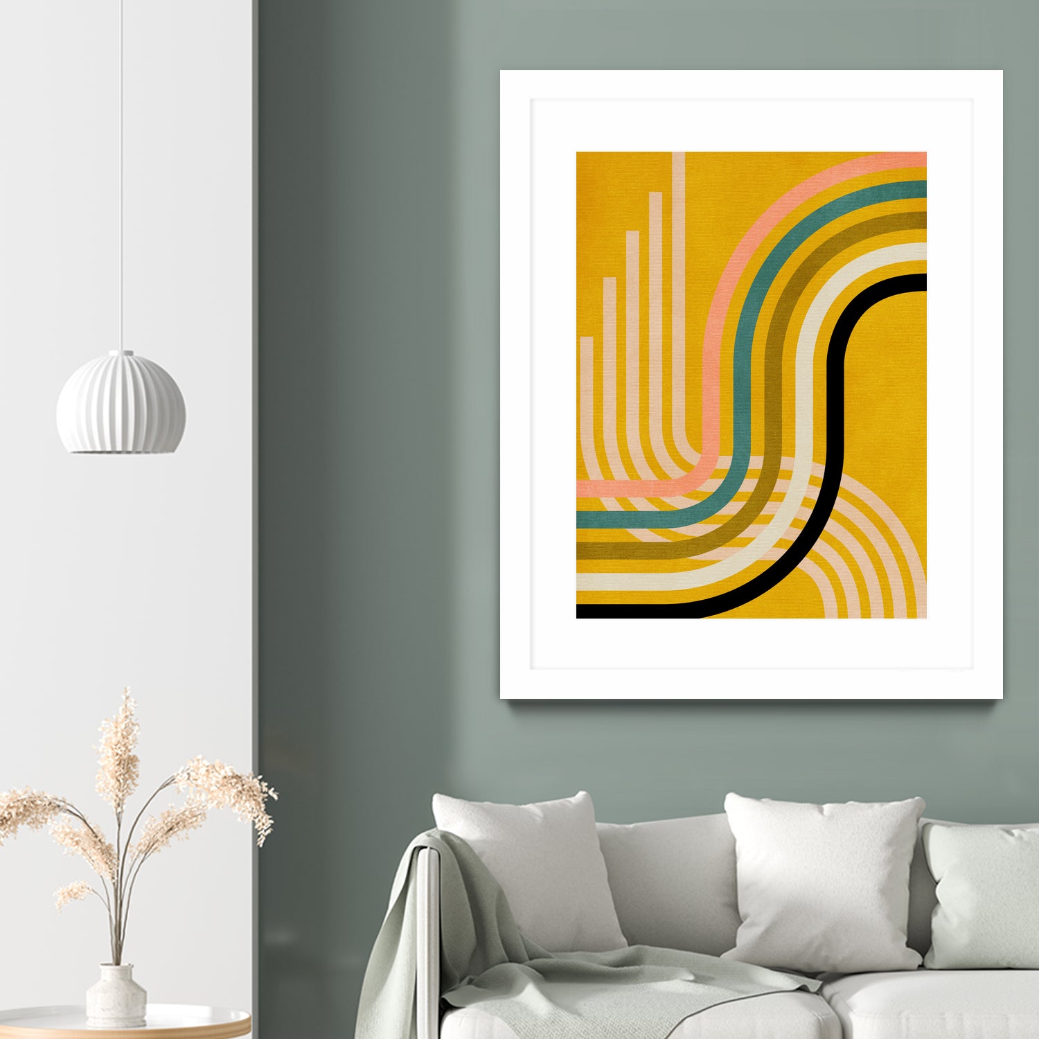 Rainbow Suns 9 Kopie by Ana Rut Bre on GIANT ART - abstract abstract