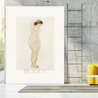 Nude by Standing With Hands On Head Auguste on GIANT ART - rodin auguste rodin rodin