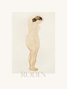 Nude by Standing With Hands On Head Auguste on GIANT ART - rodin auguste rodin rodin