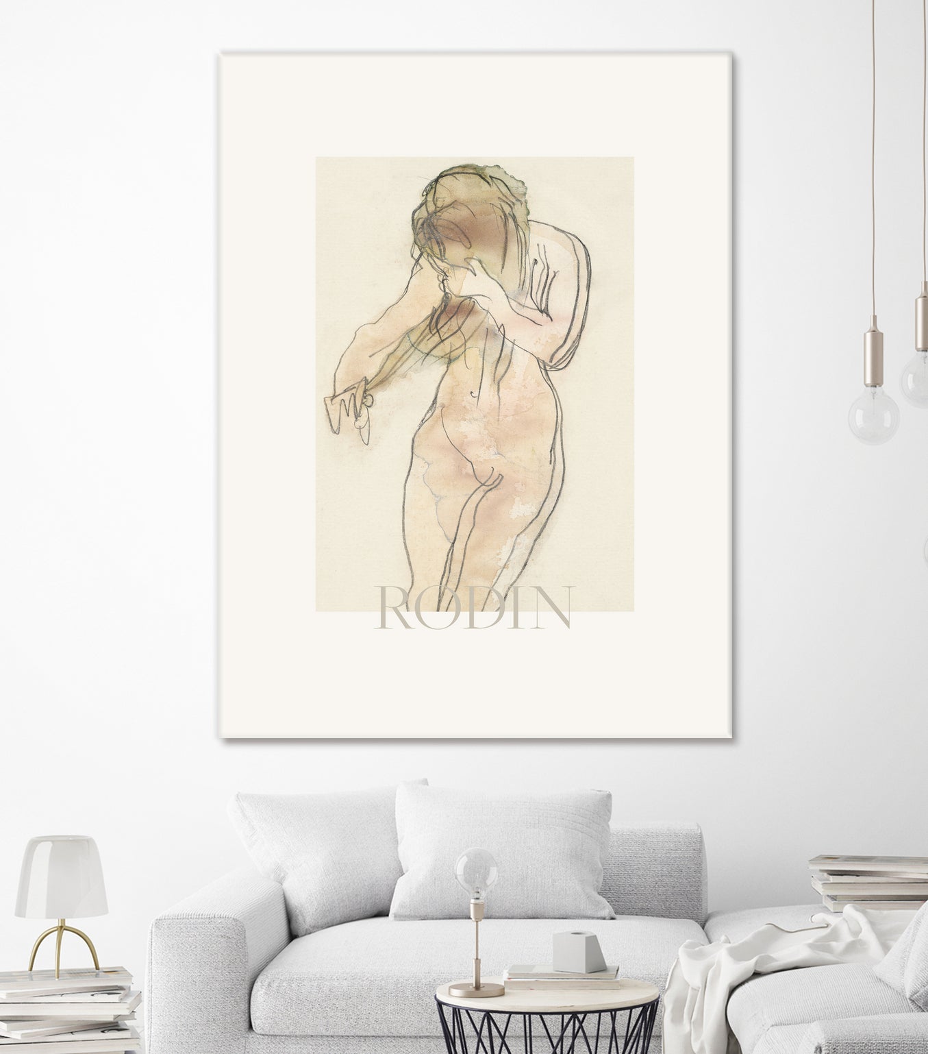 Study of Nude by Auguste Rodin on GIANT ART - auguste rodin figurative auguste rodin
