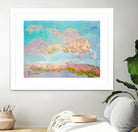 Pastel Sky Drift by Dorothy Fagan on GIANT ART - illustration abstract landscape painting