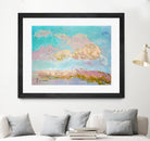 Pastel Sky Drift by Dorothy Fagan on GIANT ART - illustration abstract landscape painting