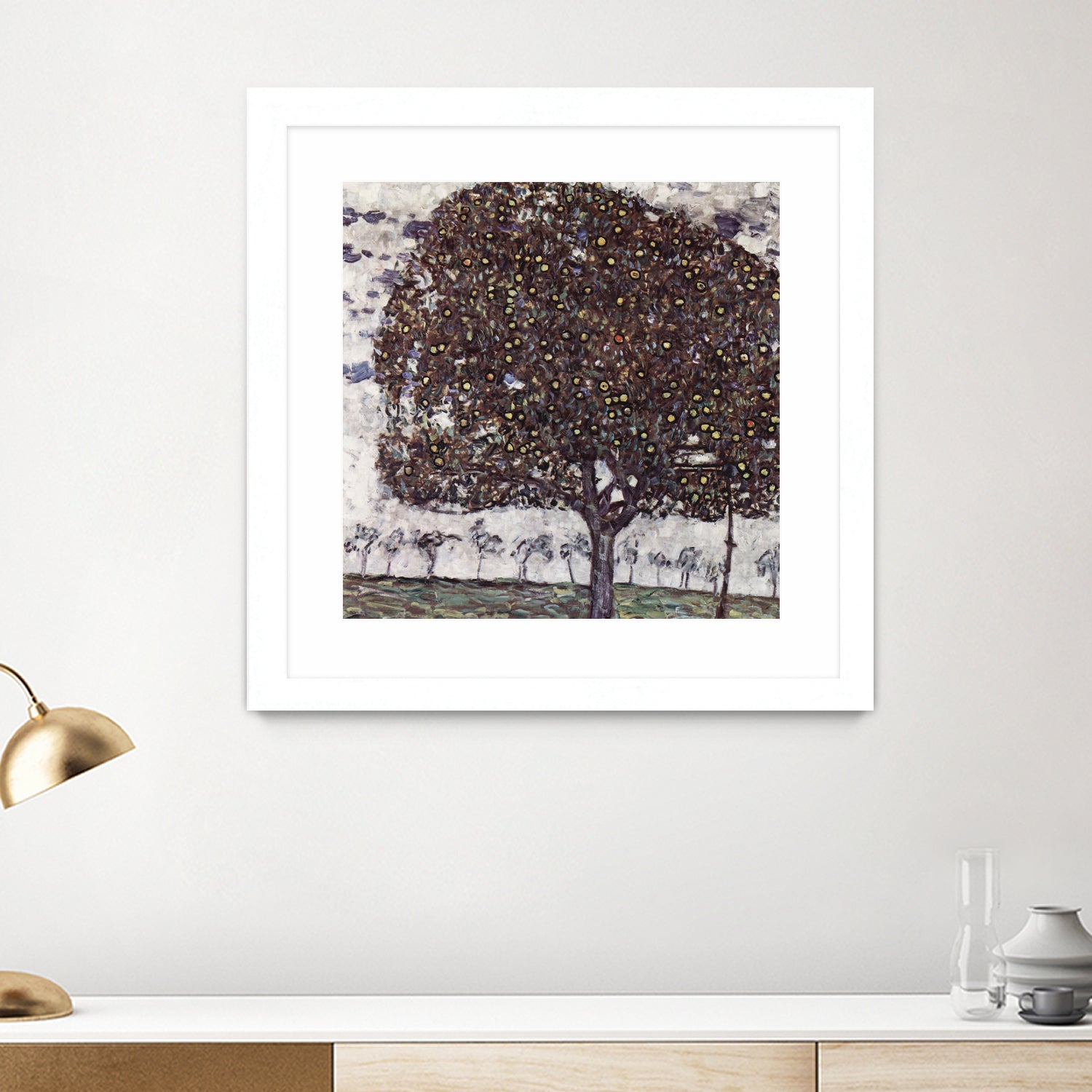 Der Apfelbaum (1916) by Gustav Klimt on GIANT ART - 5906 illustration