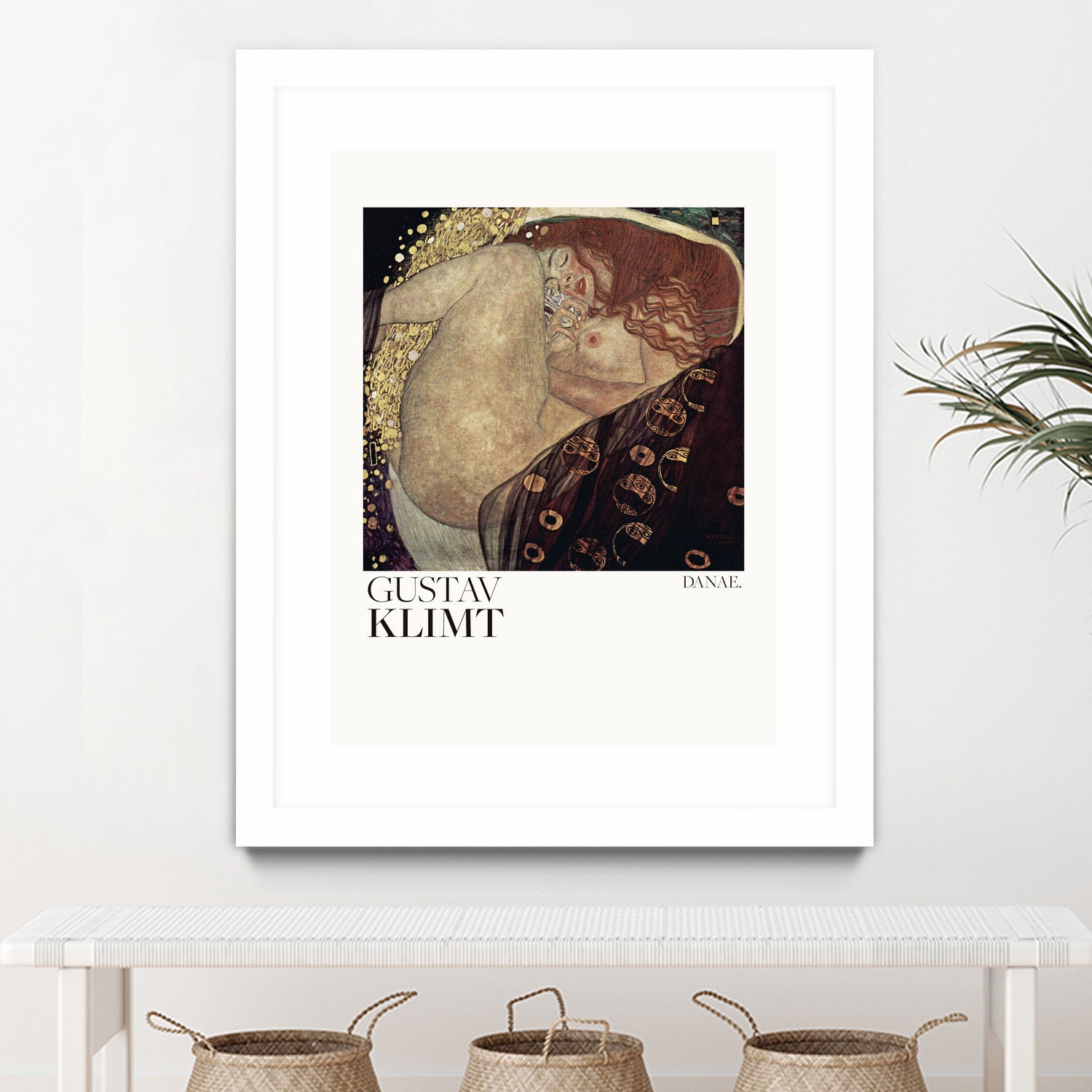 Danae (1907 1908) Poster by Gustav Klimt on GIANT ART - 5906 illustration
