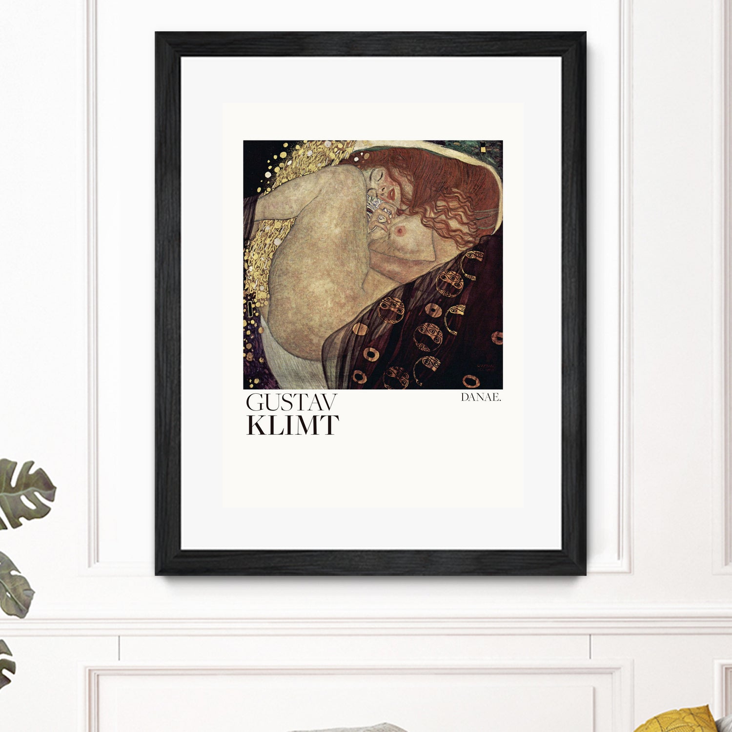 Danae (1907 1908) Poster by Gustav Klimt on GIANT ART - 5906 illustration