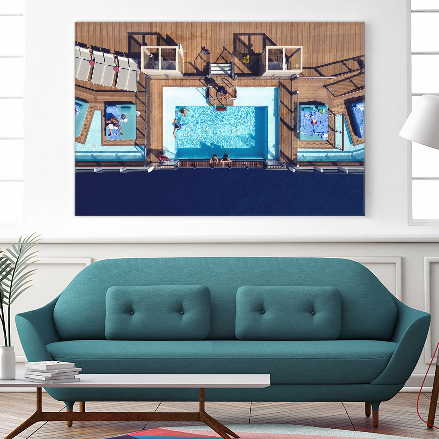 Photosession in the pool by Yevhen on GIANT ART - photography aerial