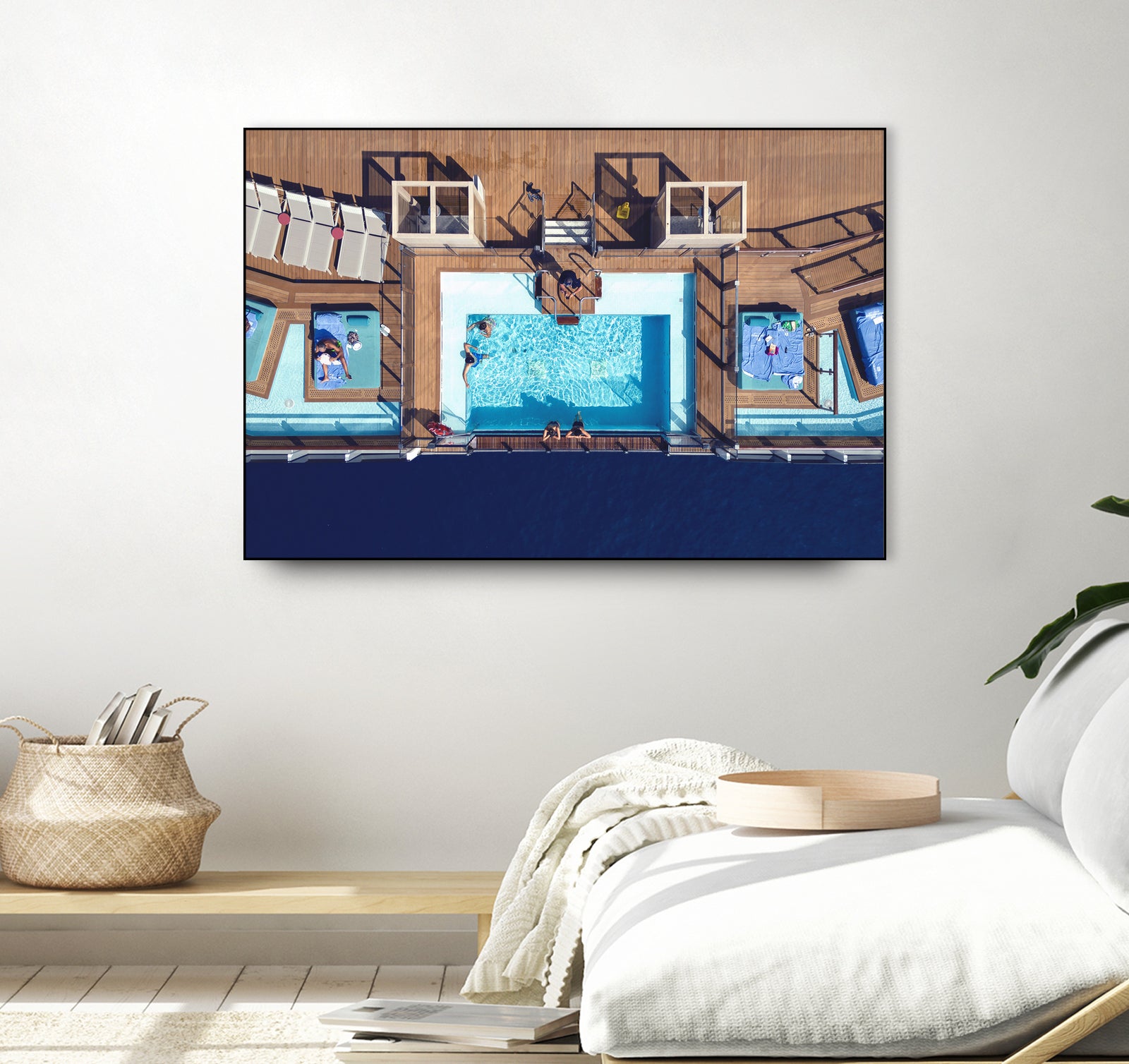 Photosession in the pool by Yevhen on GIANT ART - photography aerial