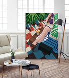 Just one more chapter by Goed on GIANT ART - illustration sunchair