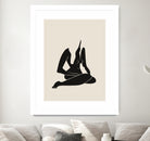 Long Hair Nude In Black by Little Dean on GIANT ART - 7200 illustration