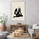 Long Hair Nude In Black by Little Dean on GIANT ART - 7200 illustration