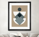 Mid Century In Greys by Little Dean on GIANT ART - abstract abstract