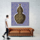 Polka Dot Vase by Little on GIANT ART - illustration vase