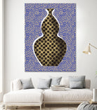 Polka Dot Vase by Little on GIANT ART - illustration vase