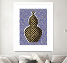 Polka Dot Vase by Little on GIANT ART - illustration vase