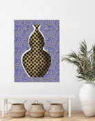 Polka Dot Vase by Little on GIANT ART - illustration vase