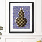 Polka Dot Vase by Little on GIANT ART - illustration vase