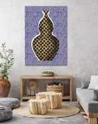 Polka Dot Vase by Little on GIANT ART - illustration vase