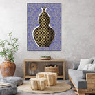 Polka Dot Vase by Little on GIANT ART - illustration vase