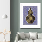 Polka Dot Vase by Little on GIANT ART - illustration vase