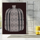 Pop Art Pumpkin Vase by Little on GIANT ART - illustration abstract