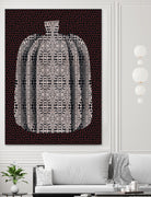 Pop Art Pumpkin Vase by Little on GIANT ART - illustration abstract