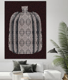 Pop Art Pumpkin Vase by Little on GIANT ART - illustration abstract