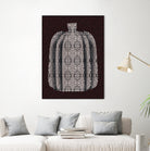 Pop Art Pumpkin Vase by Little on GIANT ART - illustration abstract