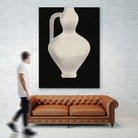 Vintage White Vase by Little on GIANT ART - illustration little dean