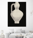 Vintage White Vase by Little on GIANT ART - illustration little dean