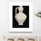 Vintage White Vase by Little on GIANT ART - illustration little dean