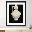 Vintage White Vase by Little on GIANT ART - illustration little dean
