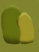 Stacking stone in green by Little on GIANT ART - illustration green