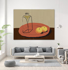 Jar and apple by Little Dean on GIANT ART - illustration still life art