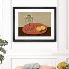 Jar and apple by Little Dean on GIANT ART - illustration still life art