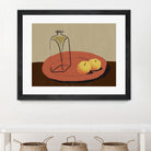 Jar and apple by Little Dean on GIANT ART - illustration still life art