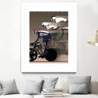 Velodrome by Wyatt 9 on GIANT ART - vintage poster,vintage,retro,old,poster,retro poster,old poster,text,vehicles,grand tour,bicycle,bike,bikes,transportaiton,bicycles,transportation,graphic,word, words, letter, letters, inspiration, inspirational,illustration,vehicle,sport,sports,action,biking,bicycling,cycling,person,people,bike ride,bike rider,bike riding,bicyclist,bike riders,bicyclists,race,racing,helmet,helmets,bicycle shop,family tree,high key,high-