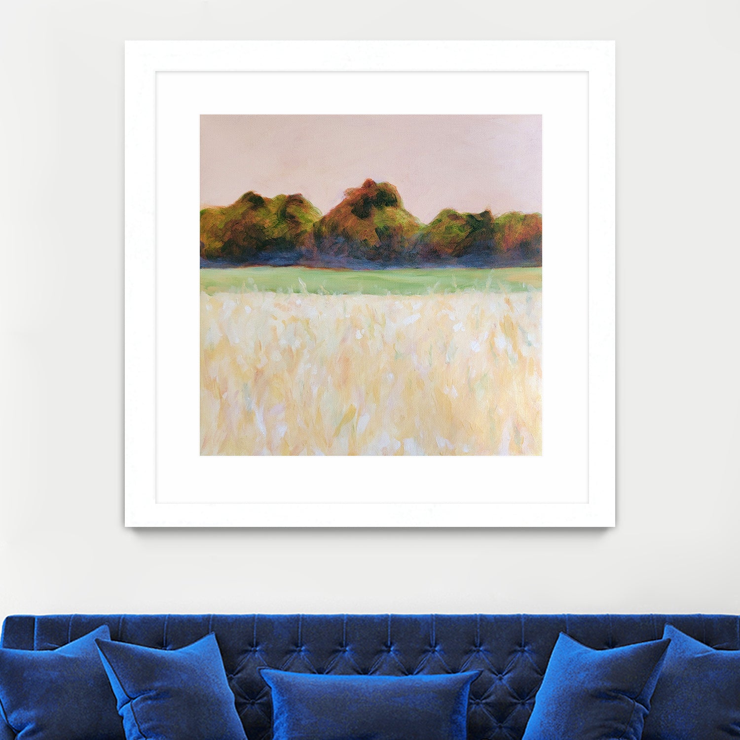 Summer Field by Claire Whitehead on GIANT ART - landscape oil paint