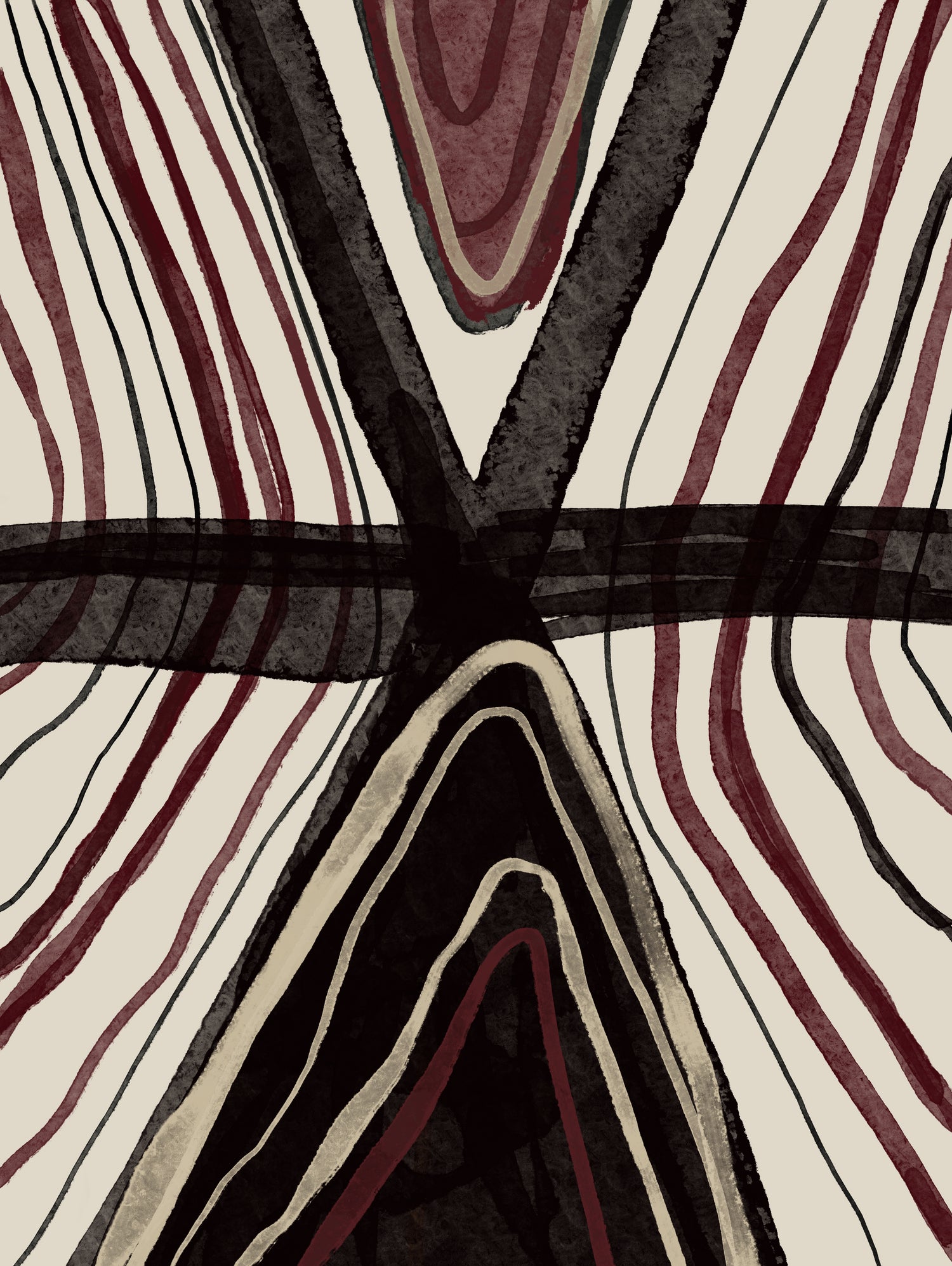 Movement I by Gemma Bardot on GIANT ART - abstract gemma bardot