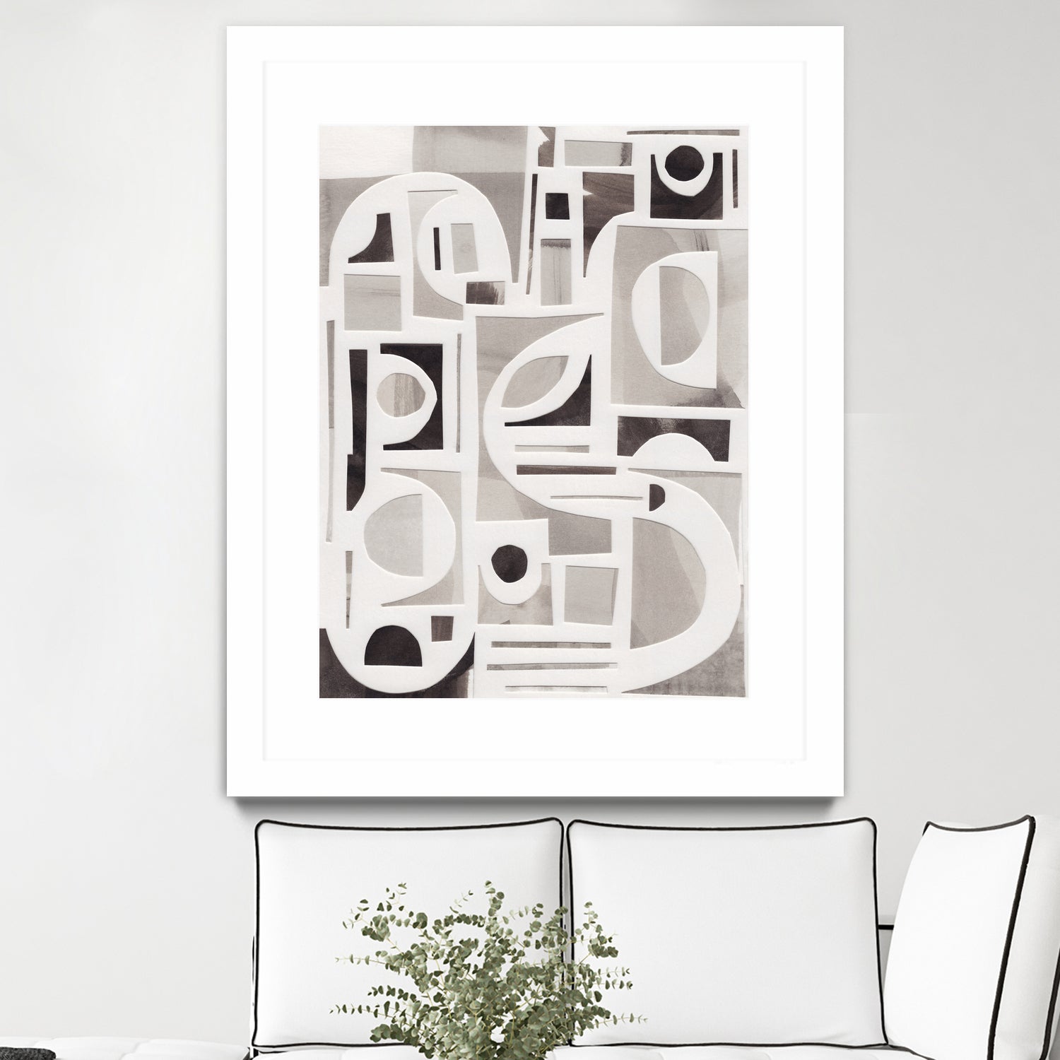 Monochrome Collage by Alisa Galitsyna on GIANT ART - abstract paper