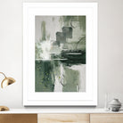 Canvas Greens 1 by Sally on GIANT ART - ann moss