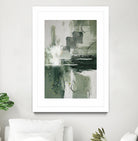 Canvas Greens 1 by Sally on GIANT ART - ann moss