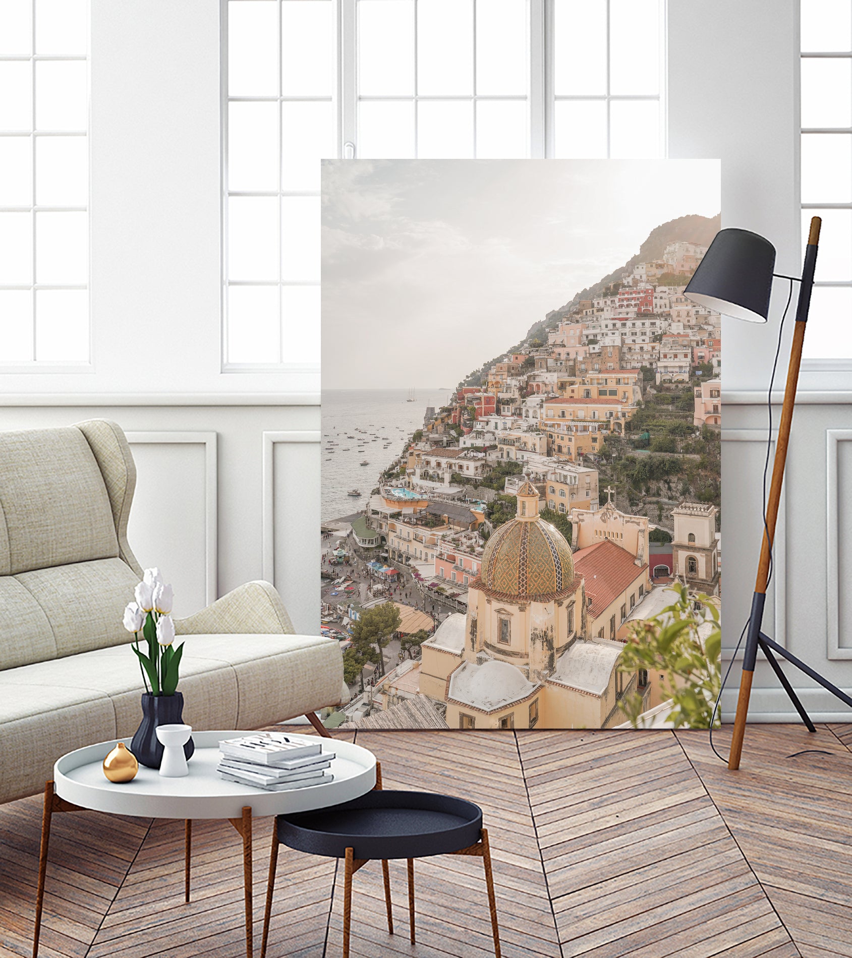 Positano Bliss by Henrike Schenk on GIANT ART - landscape positano