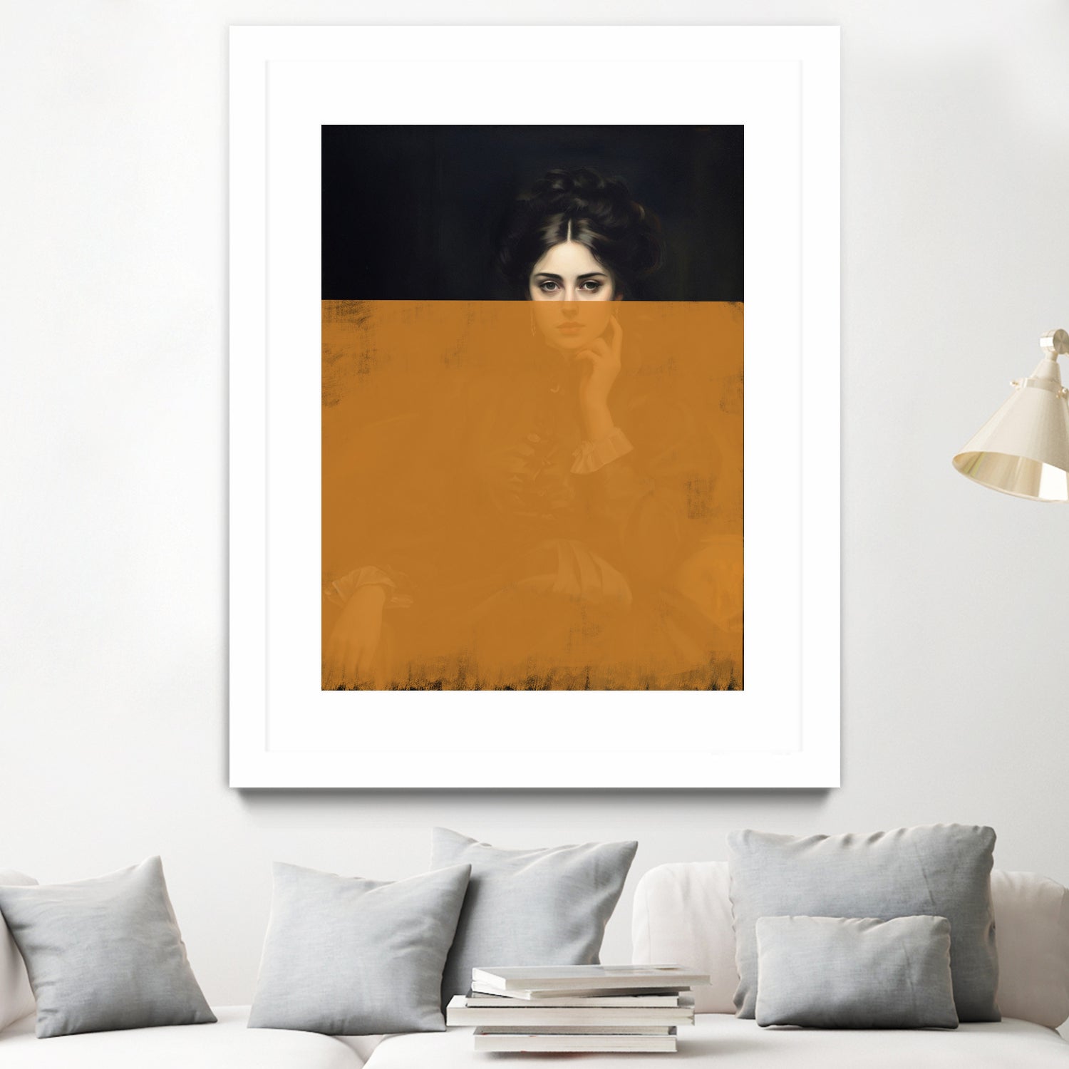 Altered Portrait of Woman by The Art Concept on GIANT ART - 5906 illustration
