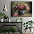Pivoines En Rose by Dan Hobday on GIANT ART - flowers and plants dan hobday