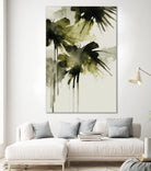 Green flowers no 2 by Treechild on GIANT ART - treechild abstract treechild