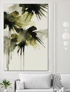 Green flowers no 2 by Treechild on GIANT ART - treechild abstract treechild